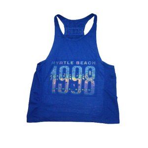 Vintage HARDBODY Mesh Weightlifting Gym 1998 Myrtle Beach Tank Top